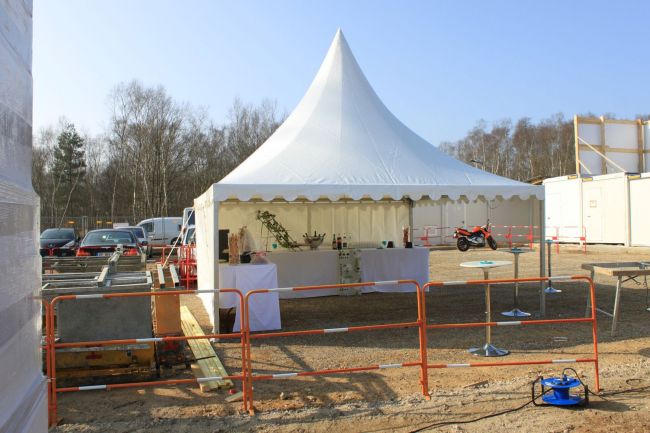Location d'une petite tente prés de Rouen